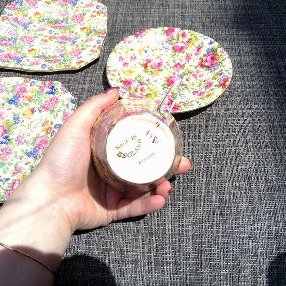 Royal Winton Grimwades Summertime Floral Dining Set - Multicolor - Picture 5 of 12